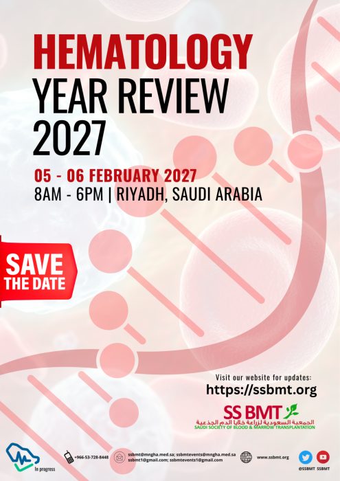 Hematology Year Review 2027 poster